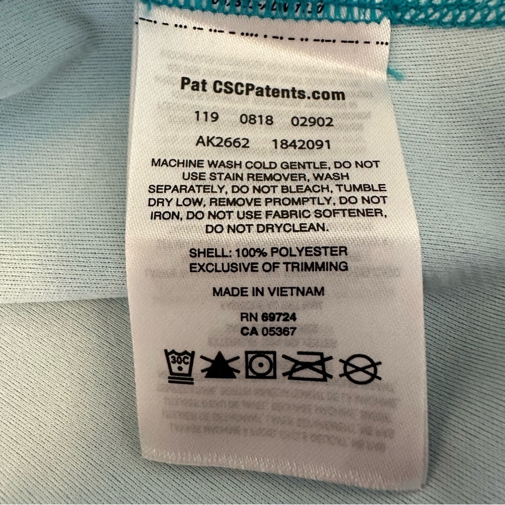 Columbia Women’s Long Sleeve Teal Blue Omni-Shade UV Protection Top Large - Picture 7 of 9